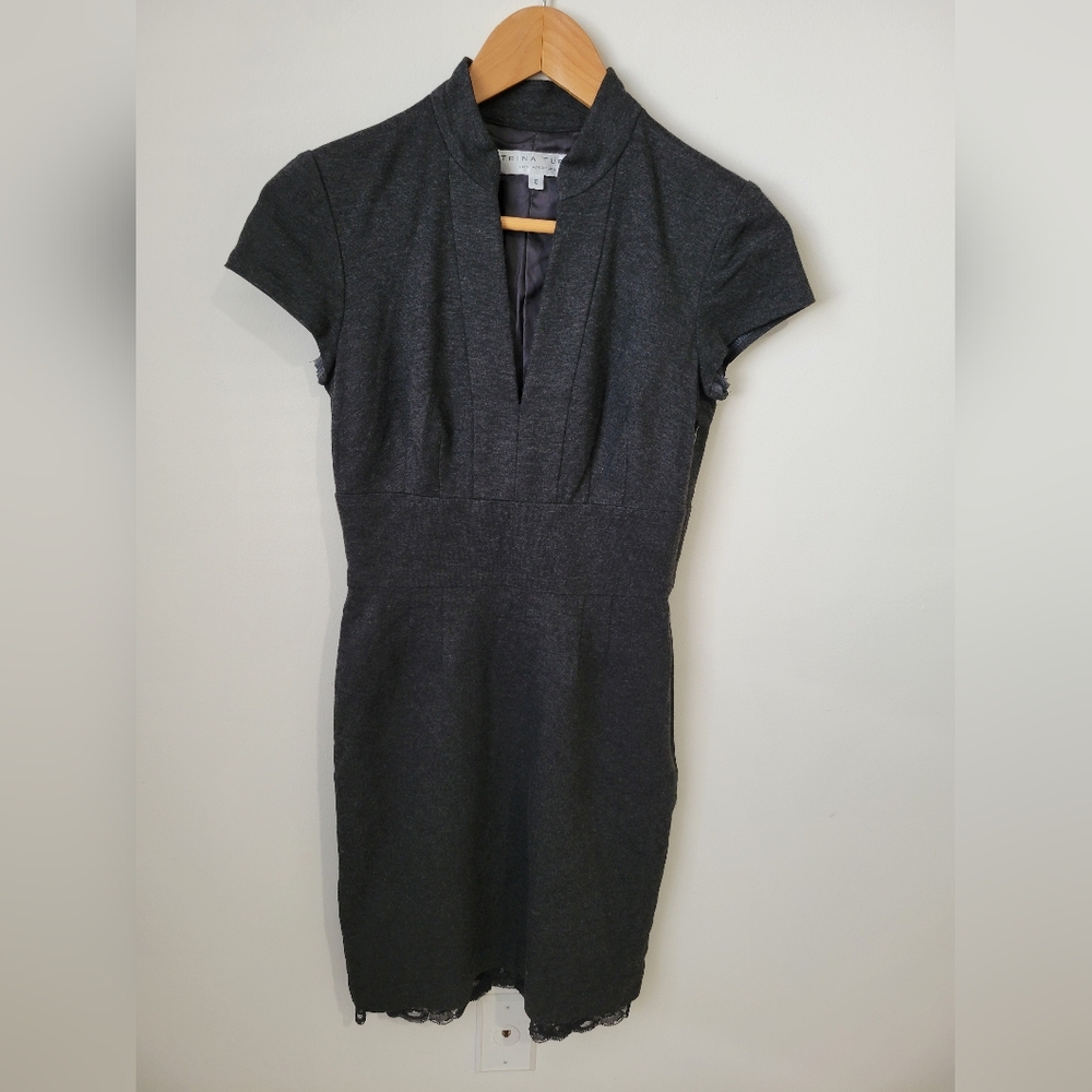 Trina Turk Ponte Sheath Dress- size 0